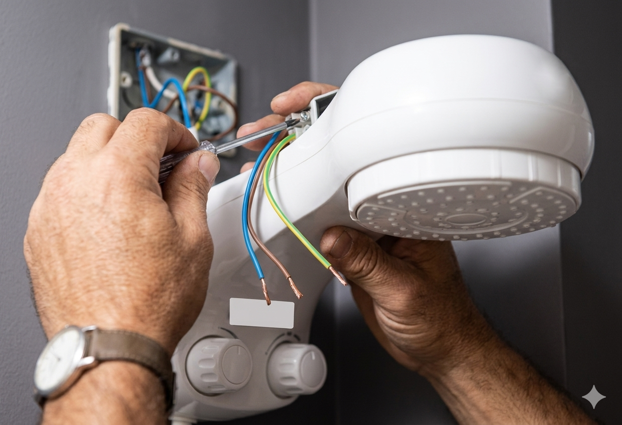 Como instalar chuveiro elétrico